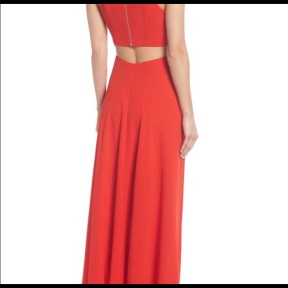 Ali & Jay- Red Open Back Dress- XL - Picture 2 of 6